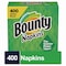 Bounty Quilted Napkins, 1-Ply, 12.1 x 12, White, 1600PK 80335351 - alternate 4